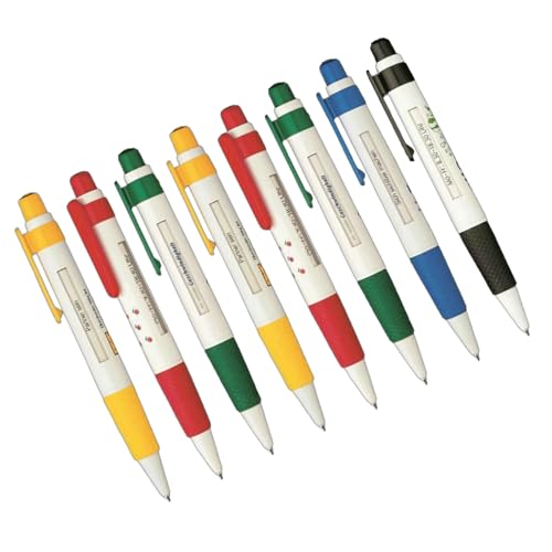 8pcs Einverrückbarer Kugelschreiber Mit Scroll Nachrichtenfenster Für Hotelbürogeschäftsabschreibungsstift Reibungslos Zum Schreiben 8pcs Einverrückbarer Kugelschreiber Mit Scroll Nachrichtenfenster Für Hotelbürogeschäftsabschreibungsstift Reibungslos Zum Schreiben von WOURRD