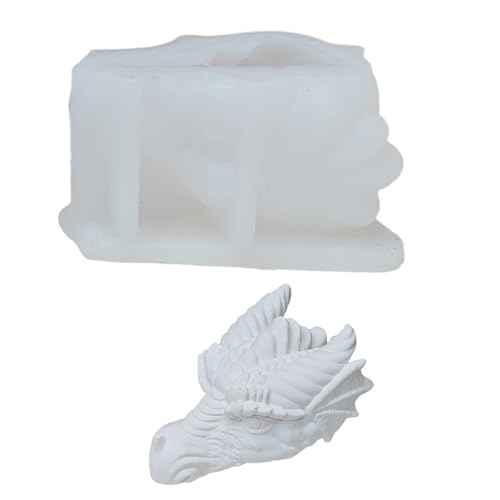 Drachenkopf Silikonkerzenform Epoxidharz Silikonformen Für Kerzenseife Gipsdekorationen Gips Silikonformen Drachenkopf Silikonkerzenform Epoxidharz Silikonformen Für Kerzenseife Gipsdekorationen Gips Silikonformen von WOURRD