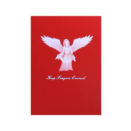 WOURRD Religiöses Thema Popup Grußkarte Handgefertigte Geschenke Postkarte Mit Umschlag Für Parteien Einladung Faltbare Segen Karte von WOURRD