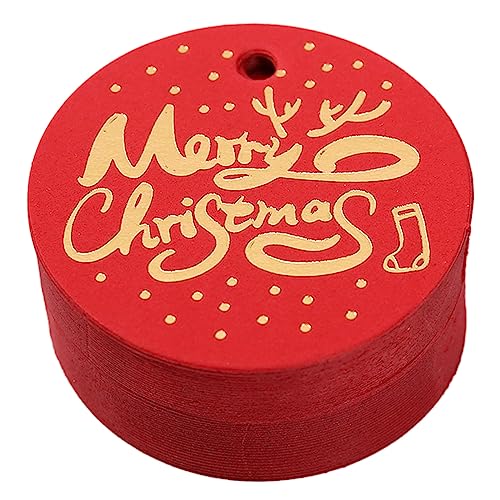 Weihnachtsgeschenk Tags Hängen Weihnachtstags Ohne String Weihnachts Labels Mit 12 Designs Für Weihnachtsgeschenk von WOURRD