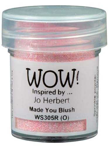 WOW! Glitter Embossing Powder-Made You Blush WOWWS-305R von WOW!