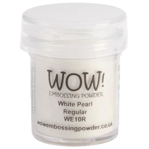 WOW White Pearl – Regular, Embossing-Puder, Mehrfarbig, 5 x 3 x 3 cm von WOW