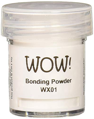 Wow Embossing Powder WX01R Wow Bonding Powder 15 ml, Weiß, By The Yard von WOW!