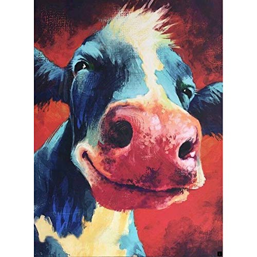 5D Diamond Painting Diamant Malerei Painting Bilder, Wowdecor Bull Kuh Tiere Full Set Groß DIY Diamant Gemälde Malen Nach Zahlen 5D Diamond Painting Diamant Malerei Painting Bilder, Wowdecor Bull Kuh Tiere Full Set Groß DIY Diamant Gemälde Malen Nach Zahlen von WOWDECOR