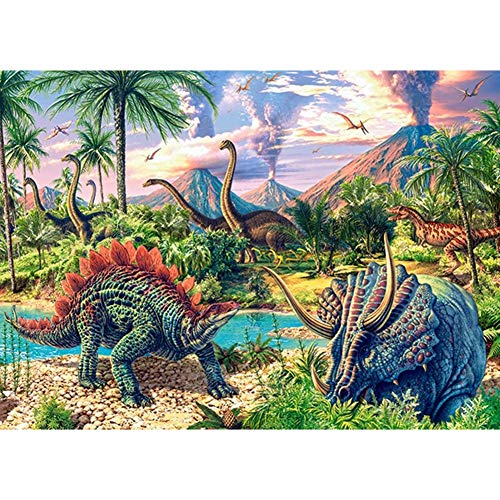 5D Diamond Painting Diamant Malerei Painting Bilder, Wowdecor Dinosaurier Welt Wild Tiere Full Set Groß DIY Diamant Gemälde Malen Nach Zahlen 5D Diamond Painting Diamant Malerei Painting Bilder, Wowdecor Dinosaurier Welt Wild Tiere Full Set Groß DIY Diamant Gemälde Malen Nach Zahlen von WOWDECOR