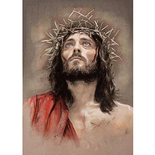 5D Diamond Painting Diamant Malerei Painting Bilder, Wowdecor Jesus Christentum Mann Full Set Groß DIY Diamant Gemälde Malen Nach Zahlen 5D Diamond Painting Diamant Malerei Painting Bilder, Wowdecor Jesus Christentum Mann Full Set Groß DIY Diamant Gemälde Malen Nach Zahlen von WOWDECOR