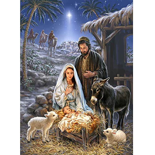 5D Diamond Painting Diamant Malerei Painting Bilder, Wowdecor Religiös Baby Schaf Alpakas Tiere Full Set Groß DIY Diamant Gemälde Malen Nach Zahlen 5D Diamond Painting Diamant Malerei Painting Bilder, Wowdecor Religiös Baby Schaf Alpakas Tiere Full Set Groß DIY Diamant Gemälde Malen Nach Zahlen von WOWDECOR