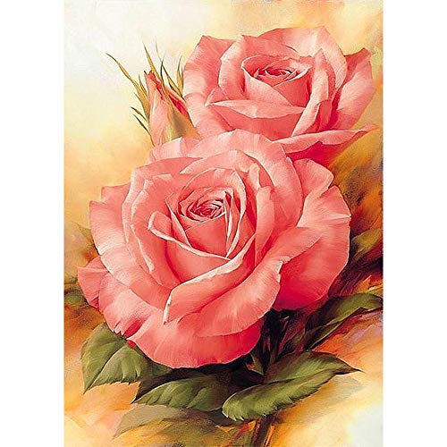 5D Diamond Painting Diamant Malerei Painting Bilder, Wowdecor Romantisch Rot Rose Blumen Full Set Groß DIY Diamant Gemälde Malen Nach Zahlen 5D Diamond Painting Diamant Malerei Painting Bilder, Wowdecor Romantisch Rot Rose Blumen Full Set Groß DIY Diamant Gemälde Malen Nach Zahlen von WOWDECOR