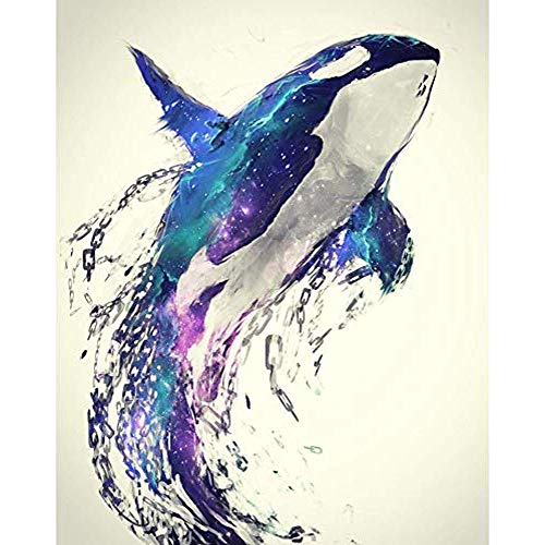 5D Diamond Painting Diamant Malerei Painting Bilder, Wowdecor Schönes Blau Wal Tiere Full Set Groß DIY Diamant Gemälde Malen Nach Zahlen 5D Diamond Painting Diamant Malerei Painting Bilder, Wowdecor Schönes Blau Wal Tiere Full Set Groß DIY Diamant Gemälde Malen Nach Zahlen von WOWDECOR