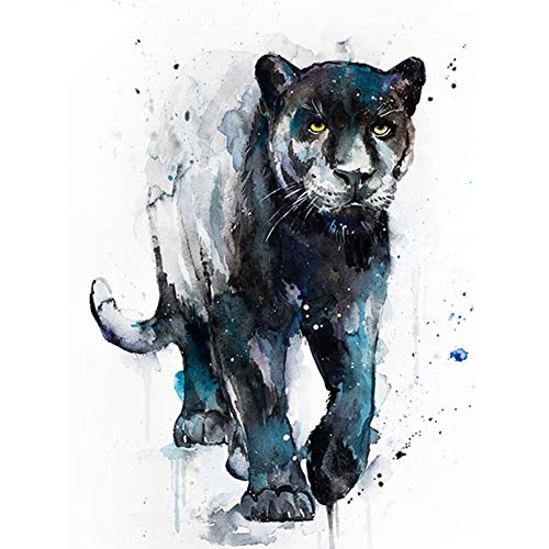 5D Diamond Painting Diamant Malerei Painting Bilder, Wowdecor Schwarzer Leopard Tiere Full Set Groß DIY Diamant Gemälde Malen Nach Zahlen 5D Diamond Painting Diamant Malerei Painting Bilder, Wowdecor Schwarzer Leopard Tiere Full Set Groß DIY Diamant Gemälde Malen Nach Zahlen von WOWDECOR