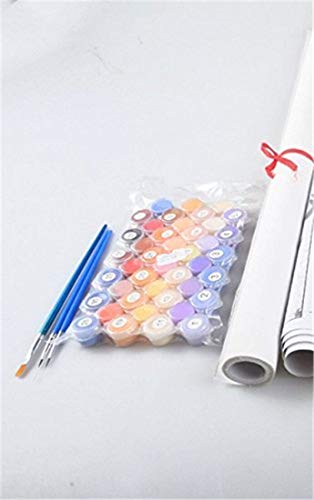 WOWDECOR DIY Malen nach Zahlen für Erwachsene Kinder Mädchen, Vorgedruckt Leinwand-Pigment WOWDECOR DIY Malen nach Zahlen für Erwachsene Kinder Mädchen, Vorgedruckt Leinwand-Pigment von WOWDECOR