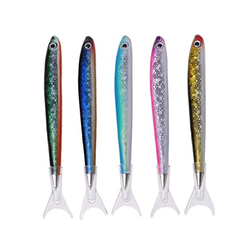 WOWOWO Kugelschreiber Kreativer Fisch Kugelschreiber Ozean Signatur für Schreibwaren Schule Bürobedarf WOWOWO Kugelschreiber Kreativer Fisch Kugelschreiber Ozean Signatur für Schreibwaren Schule Bürobedarf von WOWOWO