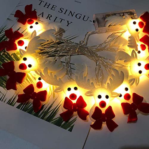WOXIHUAN LED Weihnachten Lichterkette Innen Lichterketten Weihnachtsbaum Lichter Batteriebetrieben Weihnachtsbeleuchtung Weihnachten Deko Party Lichter Weihnachten Lampen für Party Balkon WOXIHUAN LED Weihnachten Lichterkette Innen Lichterketten Weihnachtsbaum Lichter Batteriebetrieben Weihnachtsbeleuchtung Weihnachten Deko Party Lichter Weihnachten Lampen für Party Balkon von WOXIHUAN