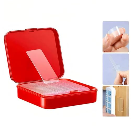 WOXJENA Doppelseitiges Klebeband Extra Stark, Doppelseitiges Klebeband Abnehmbar, Nano Tape Strapazierfähig, AufhäNgen von Bildern, Postern, Teppichen, Fotos(1 Box 60 Stück WOXJENA Doppelseitiges Klebeband Extra Stark, Doppelseitiges Klebeband Abnehmbar, Nano Tape Strapazierfähig, AufhäNgen von Bildern, Postern, Teppichen, Fotos(1 Box 60 Stück von WOXJENA