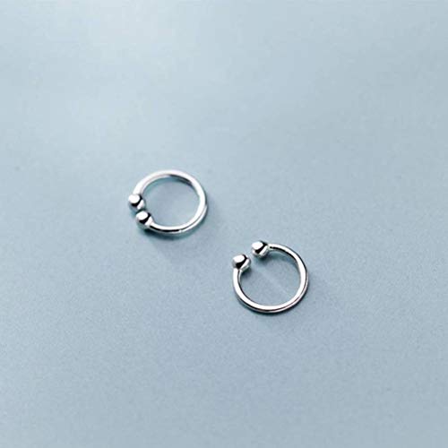 WOZUIMEI S925 Weißer Pilzclip Minimalistischer Japanischer Stil Perlen aus Hellem Süßem, Nicht Durchbohrtem Ohrschmuck Stil Erbsenschmuckein Paar, 925 Silber WOZUIMEI S925 Weißer Pilzclip Minimalistischer Japanischer Stil Perlen aus Hellem Süßem, Nicht Durchbohrtem Ohrschmuck Stil Erbsenschmuckein Paar, 925 Silber von WOZUIMEI