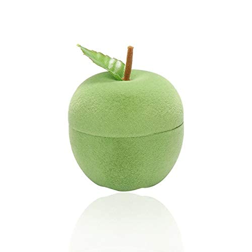 WOZUIMEI Wildleder Birne/Apfel Form Schmuckschatulle Display Aufbewahrungskette Halskette Ohrring Ring Tragetaschen Geschenkbox WOZUIMEI Wildleder Birne/Apfel Form Schmuckschatulle Display Aufbewahrungskette Halskette Ohrring Ring Tragetaschen Geschenkbox von WOZUIMEI
