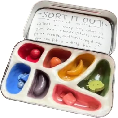 Handgefertigte Sortiergläser – Linderung Von Ängsten, Sensorische Sortierbox, Leichtes, Kompaktes Sensorisches Sortierglas, Zappelgeschenk For Erwachsene(1pcs) von WPDUIODF