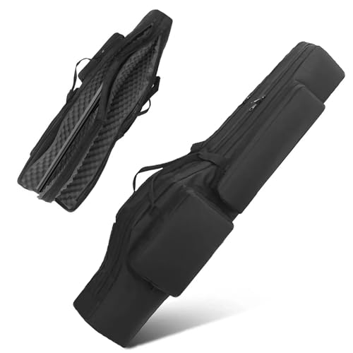 WPJBDS 120cm/47inch Waffenkoffer Für Langwaffen,Gepolsterte Gewehrkoffer,Taktische Waffentasche Durable rutschfeste Wasserdicht Jagdausrüstung Luftgewehr Gewehr Schutztasche (4 Farben Optional) von WPJBDS