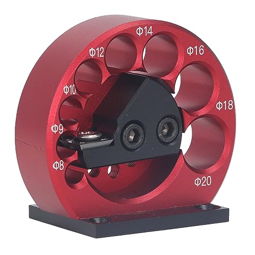 Dübelmacher, 8 Bis 20 Mm, Rund, Präziser Körper aus Aluminiumlegierung, Hartmetallklinge, Dübelschneideplatte für die Holzbearbeitung Dübelmacher, 8 Bis 20 Mm, Rund, Präziser Körper aus Aluminiumlegierung, Hartmetallklinge, Dübelschneideplatte für die Holzbearbeitung von WPKD BLUEIY