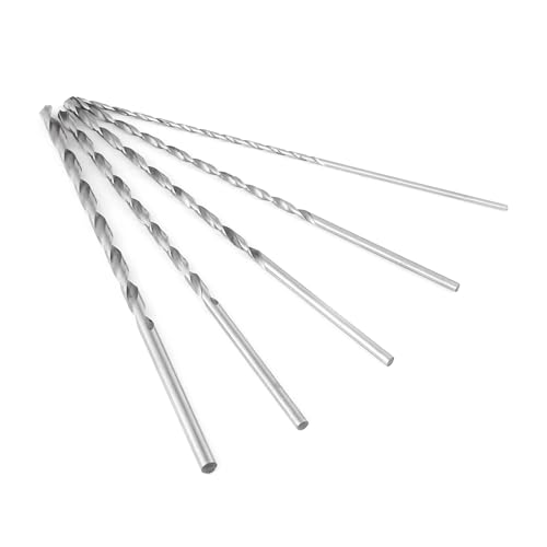 WPKD BLUEIY Metallbohrer Set,Spiralbohrer,5-teilig 150–160 Mm Extra Lang Schnellarbeitsstahl Stahlbohrer Spiral-Bohrer Holzbohrer Bohrersetsmit Geradem Schaft 2–5 Mm Durchmesser für Bohrarbeiten WPKD BLUEIY Metallbohrer Set,Spiralbohrer,5-teilig 150–160 Mm Extra Lang Schnellarbeitsstahl Stahlbohrer Spiral-Bohrer Holzbohrer Bohrersetsmit Geradem Schaft 2–5 Mm Durchmesser für Bohrarbeiten von WPKD BLUEIY