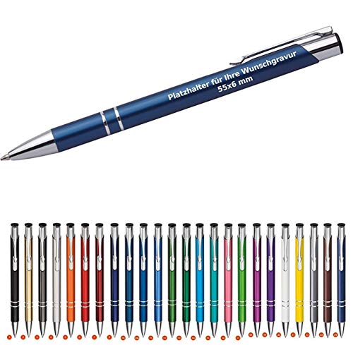 WPRO Kugelschreiber Cosima im 50er-Set, hellgrün – personalisierbar mit Gravur, aus Metall, mit blauschreibender Großraummine - ideal als Werbegeschenk, für Büro, Messen oder Kundenpräsente WPRO Kugelschreiber Cosima im 50er-Set, hellgrün – personalisierbar mit Gravur, aus Metall, mit blauschreibender Großraummine - ideal als Werbegeschenk, für Büro, Messen oder Kundenpräsente von WPRO