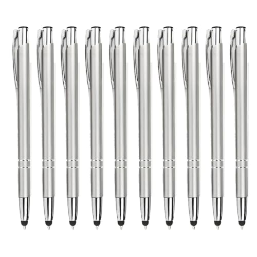 WPRO Stylosa - 20-er Set - Eingabe-Stift & Kugelschreiber 2in1 - Tablet & Smartphone dünne Touch-screen Stylus-Pen Spitze Touchpen - silber - WPRO Stylosa - 20-er Set - Eingabe-Stift & Kugelschreiber 2in1 - Tablet & Smartphone dünne Touch-screen Stylus-Pen Spitze Touchpen - silber - von WPRO