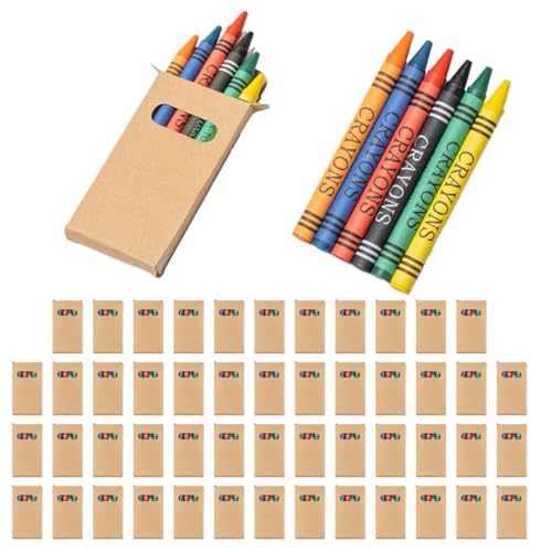 WPRO Wachs-Malstifte 50-er Set mit je 6 Farben | Mini | Farbstifte | Gastgeschenk Kindergeburtstag Mitgebsel Artzpraxen Restaurant Schule | Crayons | Jungen & Mädchen | Kartonbox | weiß WPRO Wachs-Malstifte 50-er Set mit je 6 Farben | Mini | Farbstifte | Gastgeschenk Kindergeburtstag Mitgebsel Artzpraxen Restaurant Schule | Crayons | Jungen & Mädchen | Kartonbox | weiß von WPRO