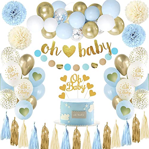 Ballon & Seidenpapier Blume Party Dekoration Kit - Fransenbanner, Quastengirlanden und hängende Wirbel für Geburtstage, Duschen und Familienfeiern Ballon & Seidenpapier Blume Party Dekoration Kit - Fransenbanner, Quastengirlanden und hängende Wirbel für Geburtstage, Duschen und Familienfeiern von WREWING