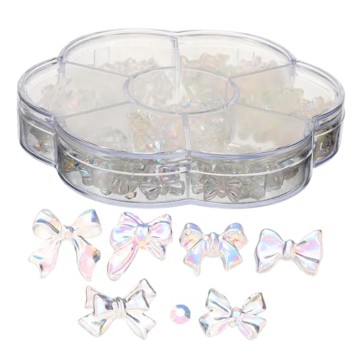 WRITWAA 1 Box Nagel Charms Für Frauen Nagellack Juwelen Edelsteine Strass Nageldekor Dekoration Acryl Nagel Charms Maniküre Charms Nagel Charms Maniküre Dekore von WRITWAA
