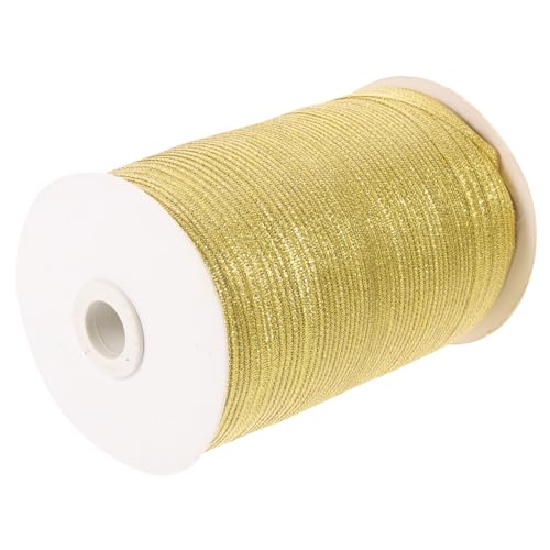 WRITWAA 1 Rolle Geschenkbänder ein Verpackungsband Rosa Dekorationen Handwerk Band zum Verpacken für Multifunktions-Paketband Geschenkband Polyester Golden WRITWAA 1 Rolle Geschenkbänder ein Verpackungsband Rosa Dekorationen Handwerk Band zum Verpacken für Multifunktions-Paketband Geschenkband Polyester Golden von WRITWAA