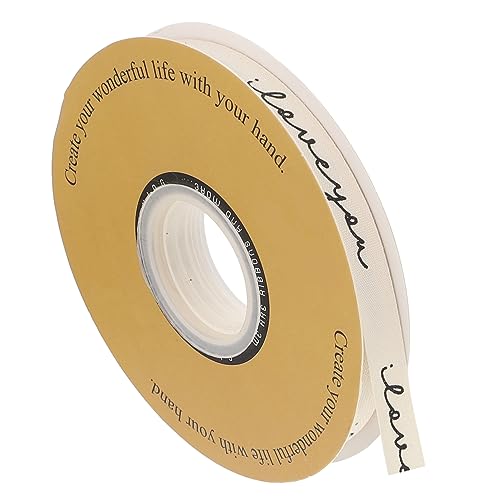 WRITWAA 1 Rolle Geschenkboxband seidenband ribbon selig Geschenkband für Geburtstage edle wickeln Hochzeit Schleife Schneidbares Bastelband Festival-Geschenkband Polyester von WRITWAA