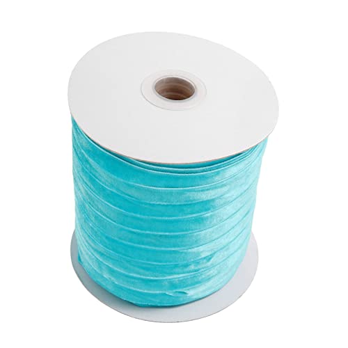 WRITWAA 1 Rolle Geschenkverpackungsband Großes Bastelband Samtband Zum Verpacken DIY Band Geschenkband Verpackungsband Dünne Bänder Zum Basteln Elegante Stilbänder Himmelblaues Nylon von WRITWAA