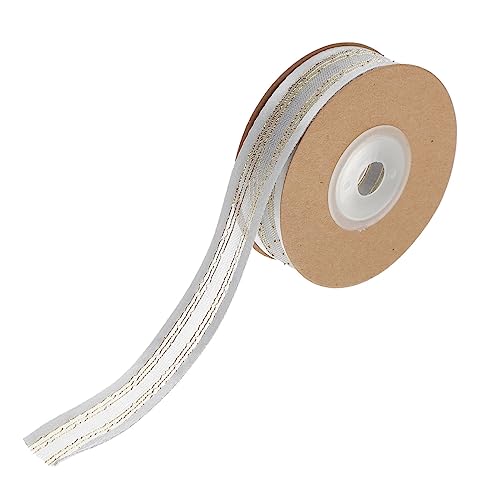 WRITWAA 1 Rolle Schleife Party Hochzeit Nähen Rosa Band zum Verpacken Zeremonie Geschenkband Wickelband Bänder zum Basteln Band zum Basteln Bänder für Handwerk Garn Grey WRITWAA 1 Rolle Schleife Party Hochzeit Nähen Rosa Band zum Verpacken Zeremonie Geschenkband Wickelband Bänder zum Basteln Band zum Basteln Bänder für Handwerk Garn Grey von WRITWAA