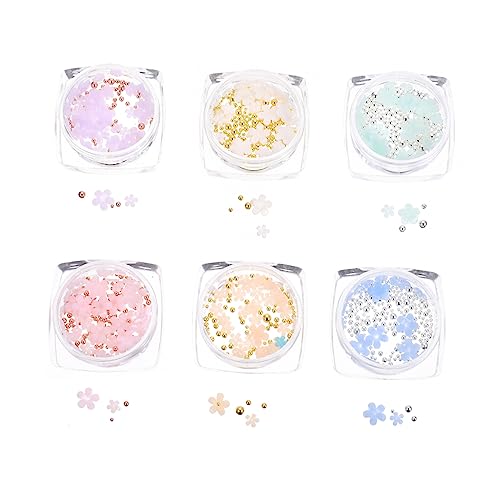 WRITWAA 1 Satz Nagelcharms Farbwechselnde Nageldekoration Für Diy Nail Art Und Nagelornamente Für Damen Die Maniküre Zuhause 6boxen WRITWAA 1 Satz Nagelcharms Farbwechselnde Nageldekoration Für Diy Nail Art Und Nagelornamente Für Damen Die Maniküre Zuhause 6boxen von WRITWAA