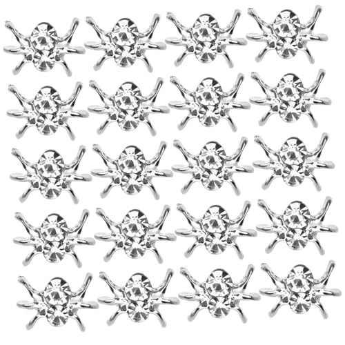 WRITWAA 1 Satz Teiliges Nagel Charms Spider Design Aus Metall Langlebige Nail Art Dekoration Für Gelnägel Und Diy Nagelkunst Silberne Spinnen Motive Für Natürliche Und Künstliche 30 Stück WRITWAA 1 Satz Teiliges Nagel Charms Spider Design Aus Metall Langlebige Nail Art Dekoration Für Gelnägel Und Diy Nagelkunst Silberne Spinnen Motive Für Natürliche Und Künstliche 30 Stück von WRITWAA