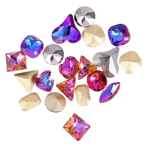 WRITWAA 1 Satz Teiliges Selbstklebende Nagelaufkleber Und Nail Art Deko Für Maniküre Und Vielseitig Einsetzbar Für Diy Nail Design 20 Stück WRITWAA 1 Satz Teiliges Selbstklebende Nagelaufkleber Und Nail Art Deko Für Maniküre Und Vielseitig Einsetzbar Für Diy Nail Design 20 Stück von WRITWAA