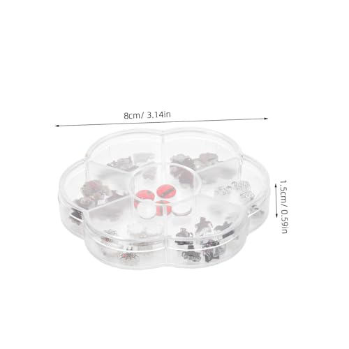 WRITWAA 1 Schachtel Halloween Nail Art Charms Kreative Resin Nail Accessories Mit Geistern Spinnen Fledermäusen DIY Maniküre Zubehör Für Festliche Halloween Decorations von WRITWAA