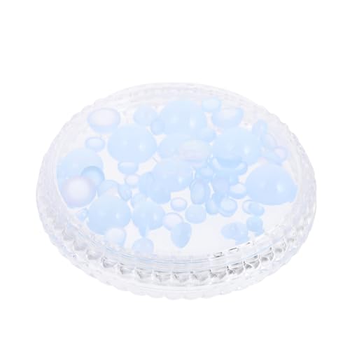 WRITWAA 1 Schachtel Jelly Diamond Manicure Diamond Dekoration Reiz Nagel Maniküre Edelsteine Strasssteine ​​für Nägel Kunst Nail Art Diy Perlen Blue Abs-verpackung von WRITWAA