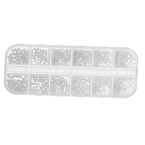 WRITWAA 1 Schachtel Metallische Nagelkunst Deko Diy Nail Art Zubehör für Maniküre Dekoration für Hochzeiten Partys Besondere Anlässe von WRITWAA