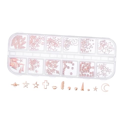 WRITWAA 1 Schachtel Nail-Art-Zubehör Polieren Nagel Kunst UV Edelsteine Nägel Dekore Maniküre Diamant Maniküre-Nieten-Verschönerung Nailart-Diamant Nail-Art-Dekorationen Acryl Golden WRITWAA 1 Schachtel Nail-Art-Zubehör Polieren Nagel Kunst UV Edelsteine Nägel Dekore Maniküre Diamant Maniküre-Nieten-Verschönerung Nailart-Diamant Nail-Art-Dekorationen Acryl Golden von WRITWAA