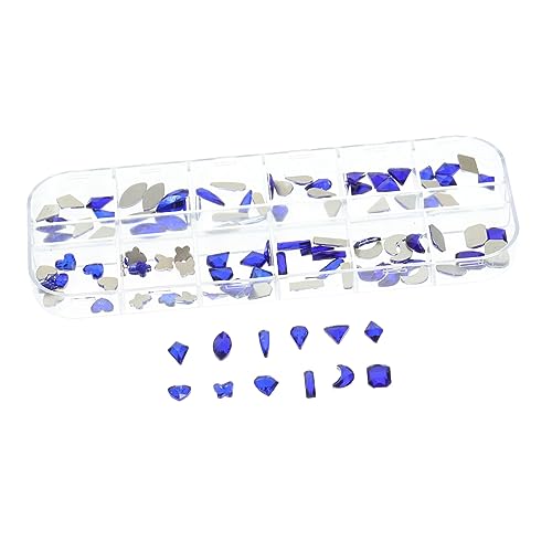 WRITWAA 1 Schachtel Nail Charms für Nageldesigns Flache Strasssteine für Diy Maniküre Gesichtsglitzer und Körperdekorationen Vielseitig Einsetzbar für Salon und Zuhause WRITWAA 1 Schachtel Nail Charms für Nageldesigns Flache Strasssteine für Diy Maniküre Gesichtsglitzer und Körperdekorationen Vielseitig Einsetzbar für Salon und Zuhause von WRITWAA