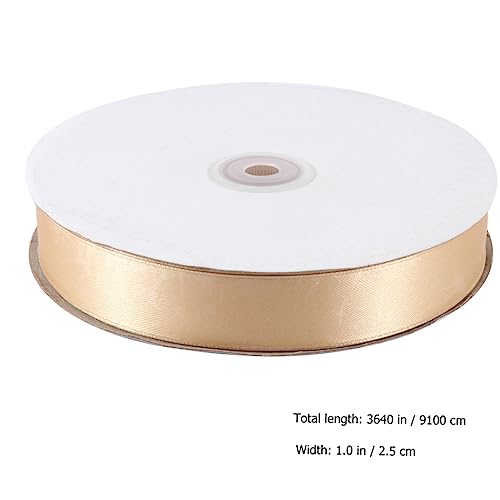 WRITWAA 1 Stück Satinband Dekoratives Geschenkband für Diy Hochzeit und Partys Glänzendes Geschenkband für Stilvolle Verpackungen und Bastelprojekte WRITWAA 1 Stück Satinband Dekoratives Geschenkband für Diy Hochzeit und Partys Glänzendes Geschenkband für Stilvolle Verpackungen und Bastelprojekte von WRITWAA