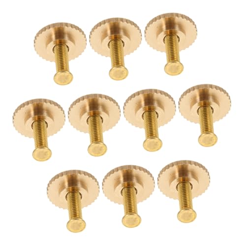 WRITWAA 10 Sätze Badge Schraubkappen Pins Zubehör aus Stabilem Metall Sicherer Halt durch Schraubverschluss Einfach zu Befestigen und Entfernen Vielseitig für Bastelbedarf und Abzeichen WRITWAA 10 Sätze Badge Schraubkappen Pins Zubehör aus Stabilem Metall Sicherer Halt durch Schraubverschluss Einfach zu Befestigen und Entfernen Vielseitig für Bastelbedarf und Abzeichen von WRITWAA