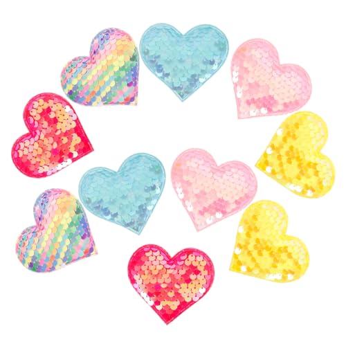 WRITWAA 10 Stück Diy Patches aus Stoff für Haarschmuck Gestickte Applikationen zum Aufnähen oder Bügeln Bastelprojekte und Persönliche Accessoires WRITWAA 10 Stück Diy Patches aus Stoff für Haarschmuck Gestickte Applikationen zum Aufnähen oder Bügeln Bastelprojekte und Persönliche Accessoires von WRITWAA