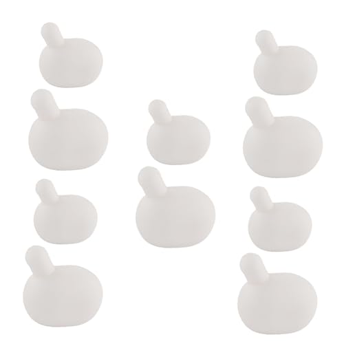 WRITWAA 10 Stück Silikon Bubble Inserts Runde Blasenkern Kugeln in Zwei Flexible DIY Spielzeugfüllung für Quetsch Stressbälle Bpa frei und Sicher für Kreative Bastelprojekte von WRITWAA