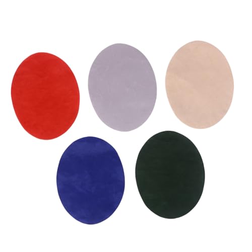 WRITWAA 10 Stück Teiliges Bügelpatch Oval Farben Dickes Fleece Material DIY Reparatur Flicken für Jeans Knieschoner Ellbogen Einfaches Aufbügeln für Kleidung und Hosen WRITWAA 10 Stück Teiliges Bügelpatch Oval Farben Dickes Fleece Material DIY Reparatur Flicken für Jeans Knieschoner Ellbogen Einfaches Aufbügeln für Kleidung und Hosen von WRITWAA