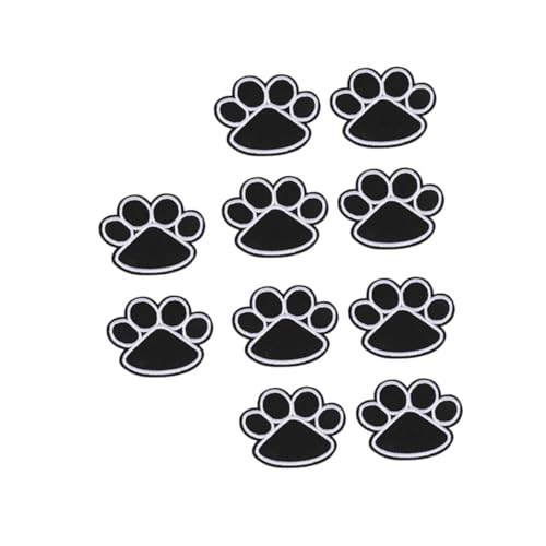 WRITWAA 10 Stück Teiliges Gestickter Puppy Paw Aufnäher Langlebige Farbechte Applikationen zum Aufbügeln für Jacken Kleidung Rucksäcke und Kreative Nähprojekte WRITWAA 10 Stück Teiliges Gestickter Puppy Paw Aufnäher Langlebige Farbechte Applikationen zum Aufbügeln für Jacken Kleidung Rucksäcke und Kreative Nähprojekte von WRITWAA