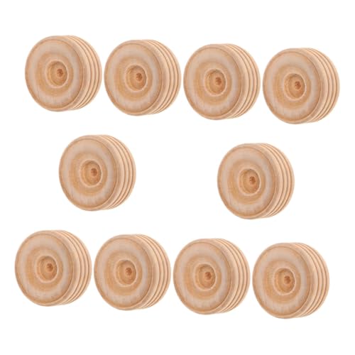 WRITWAA 10 Stück Teiliges Miniatur Holzräder DIY Handwerk Räder Kleinwagen Ersatzteile für Modellautos Lernspielzeug zur Feinmotorik Originelles Basteln WRITWAA 10 Stück Teiliges Miniatur Holzräder DIY Handwerk Räder Kleinwagen Ersatzteile für Modellautos Lernspielzeug zur Feinmotorik Originelles Basteln von WRITWAA