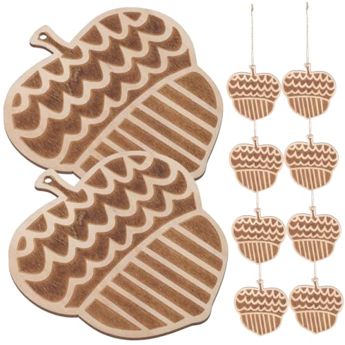 WRITWAA 10 Stück Teiliges Naturbelassene Holzscheiben Kegelform zum Basteln Glatte Oberfläche DIY Deko Holzrohlinge für Kreativprojekte Hochzeits Festtagsgeschenke WRITWAA 10 Stück Teiliges Naturbelassene Holzscheiben Kegelform zum Basteln Glatte Oberfläche DIY Deko Holzrohlinge für Kreativprojekte Hochzeits Festtagsgeschenke von WRITWAA