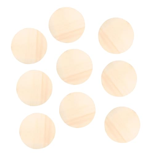 WRITWAA 10 Stück Teiliges Runde Unbehandelte Holzscheiben Glatte Oberfläche zum Basteln Bemalen Gravieren und Dekorieren für DIY Hochzeit Party Fenster Wanddekoration WRITWAA 10 Stück Teiliges Runde Unbehandelte Holzscheiben Glatte Oberfläche zum Basteln Bemalen Gravieren und Dekorieren für DIY Hochzeit Party Fenster Wanddekoration von WRITWAA